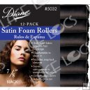 Diane Satin Foam Rollers 7/8" (12 PK) Diane Satin Foam Rollers 7/8" (12 PK)